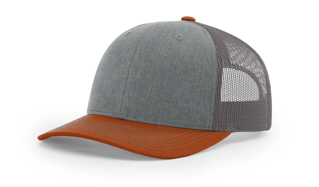 Heather Gray/Charcoal/Dark Orange Richardson 112