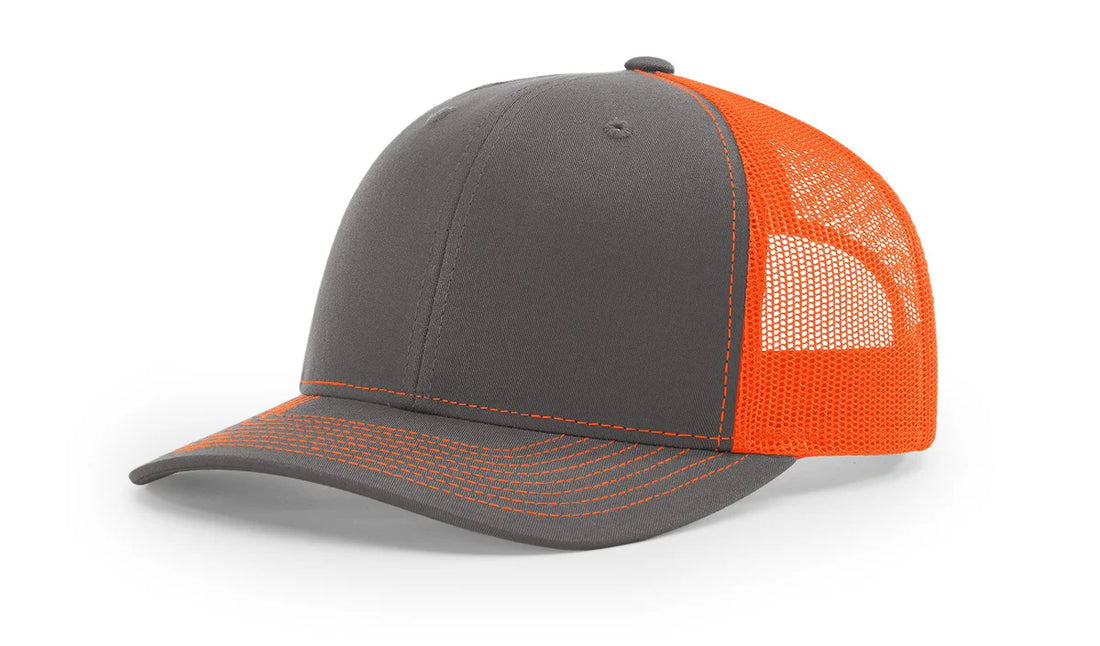 Charcoal/Neon Orange Richardson 112