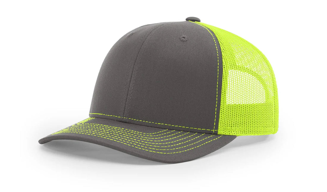 Charcoal/Neon Yellow Richardson 112